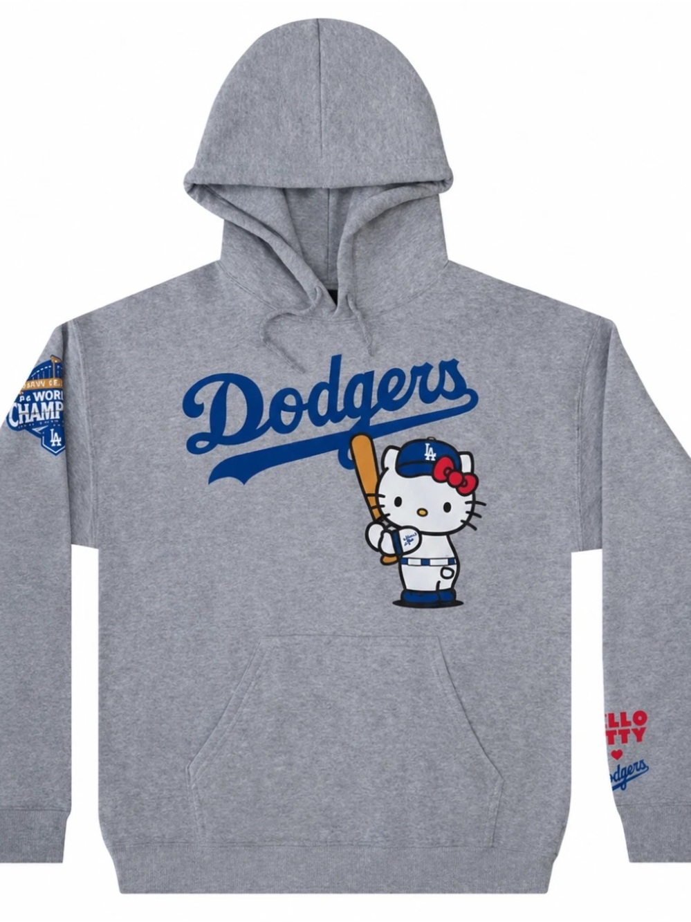 Hello Kitty Dodgers Hoodie